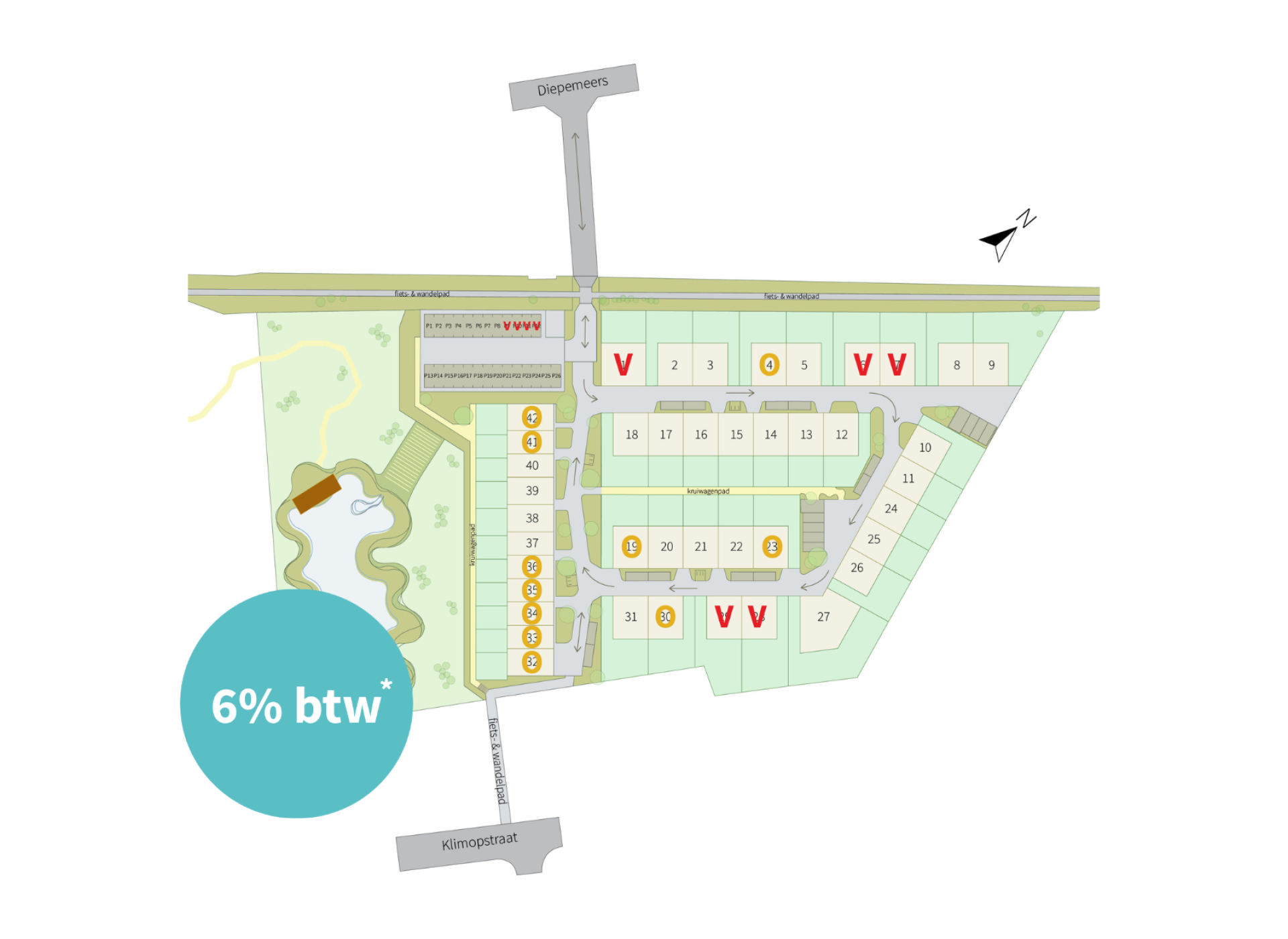 nieuwbouwproject De Kèèsefabrieke te Poperinge bouwgrond te koop