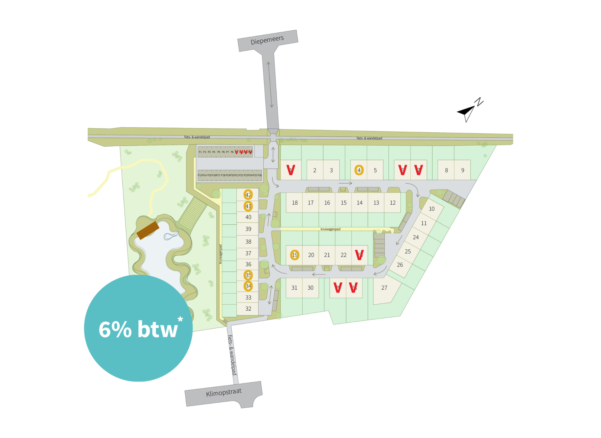 nieuwbouwproject De Kèèsefabrieke te Poperinge bouwgrond te koop