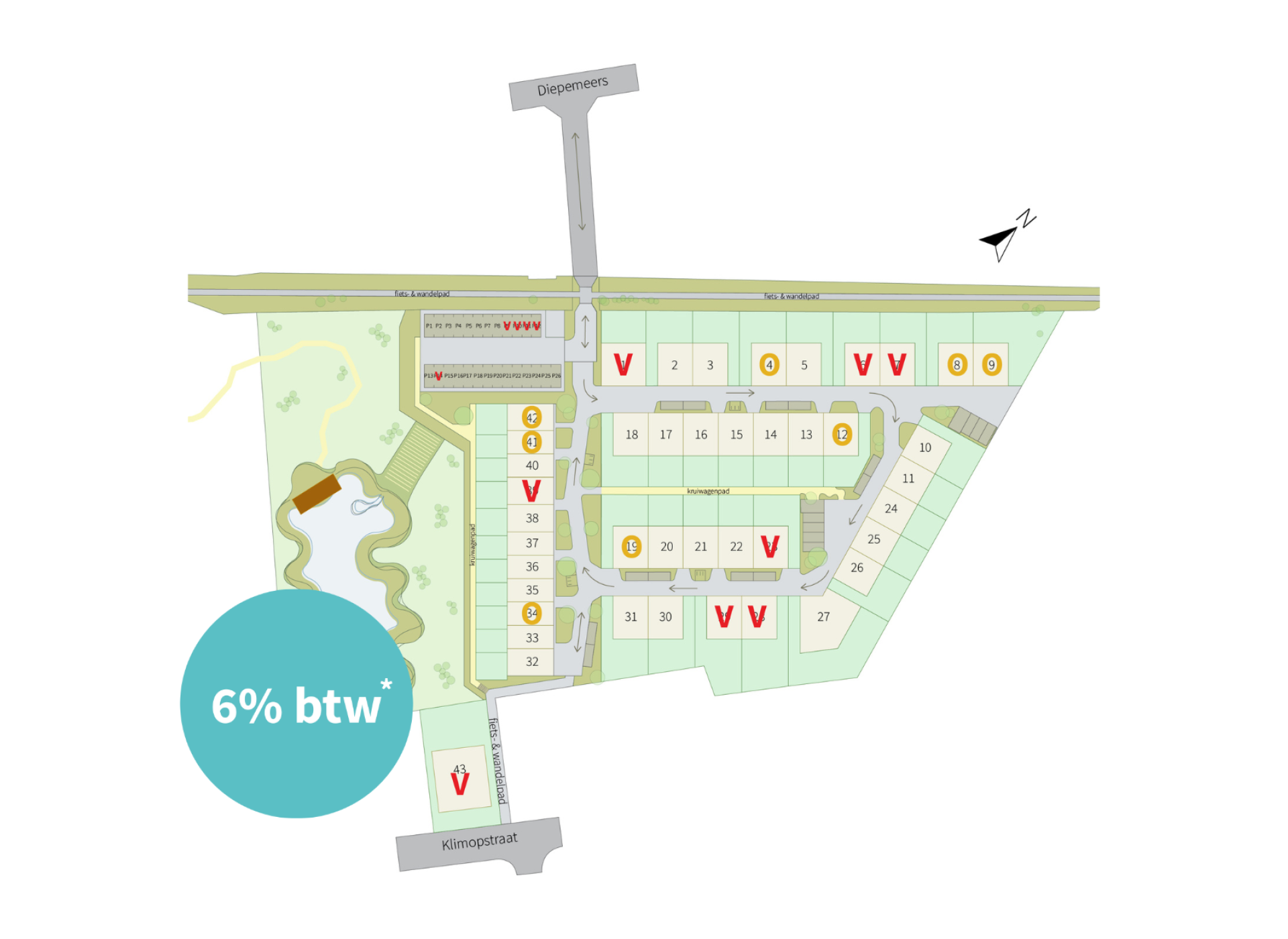 nieuwbouwproject De Kèèsefabrieke te Poperinge bouwgrond te koop