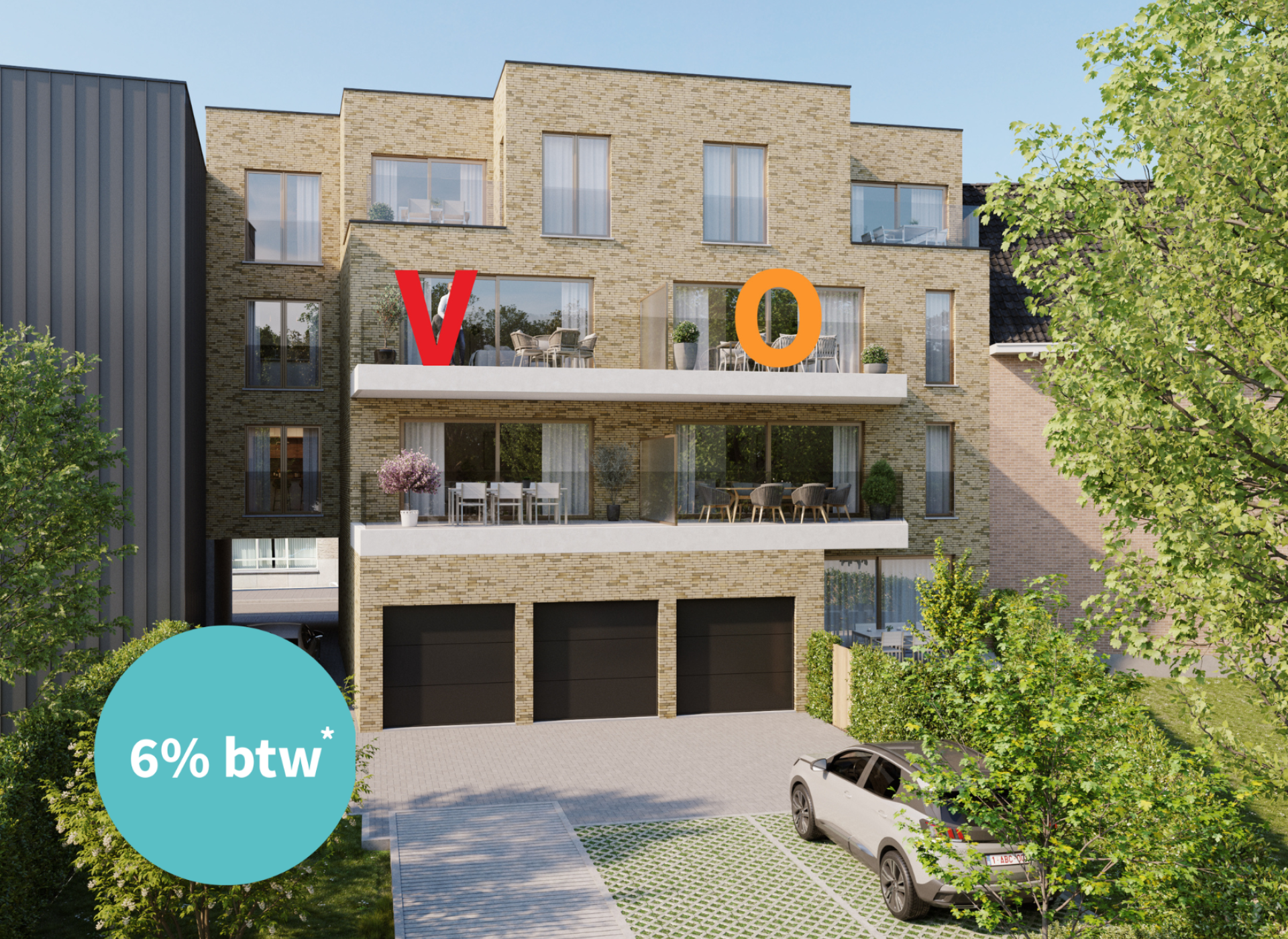 parkzicht 3 Poperinge Veurnestraat te koop appartement 