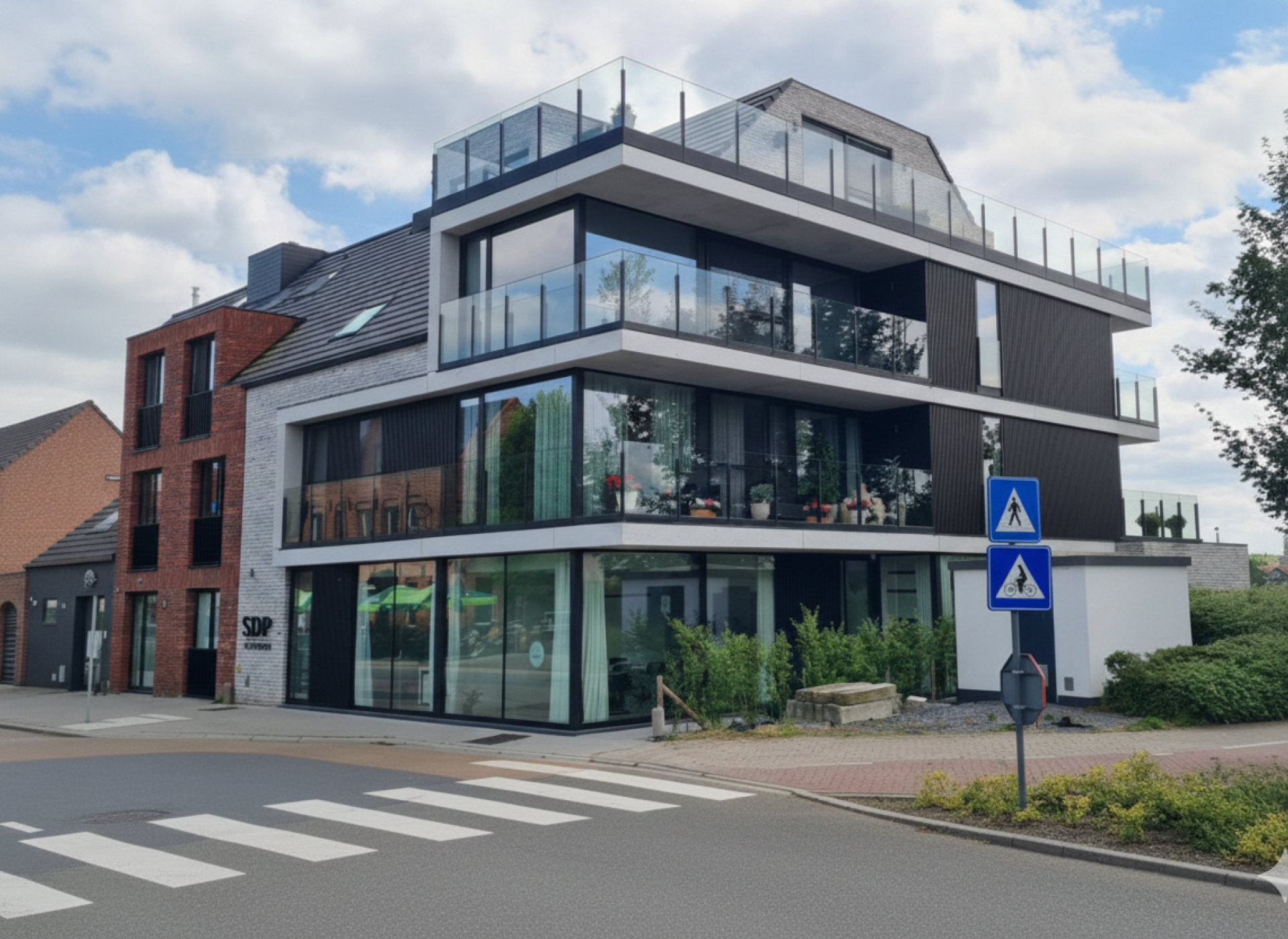 kantoorgebouw appartement Zonnebeke