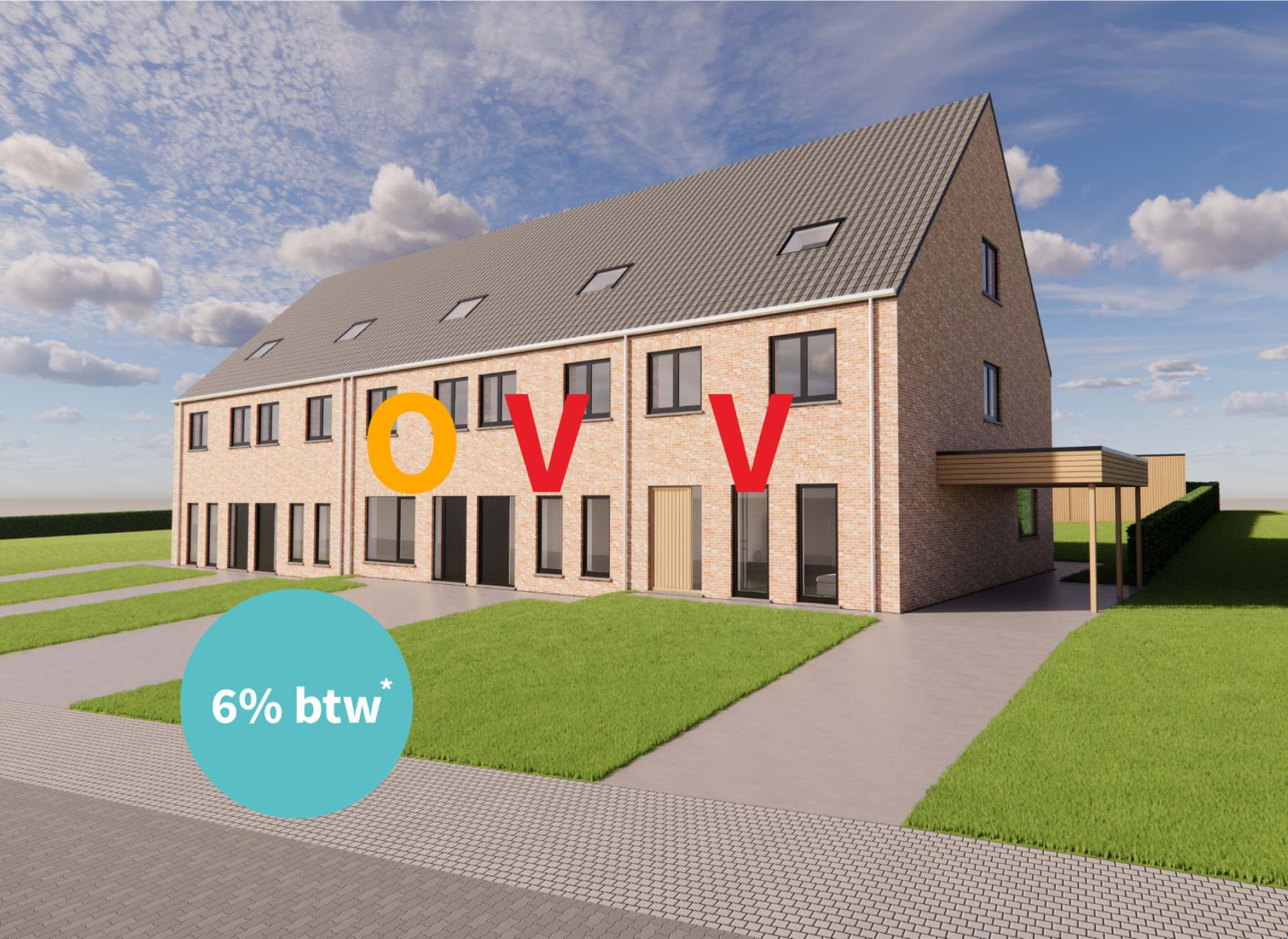 Catteeu te koop Reningelst Baljuwstraat nieuwbouwwoning