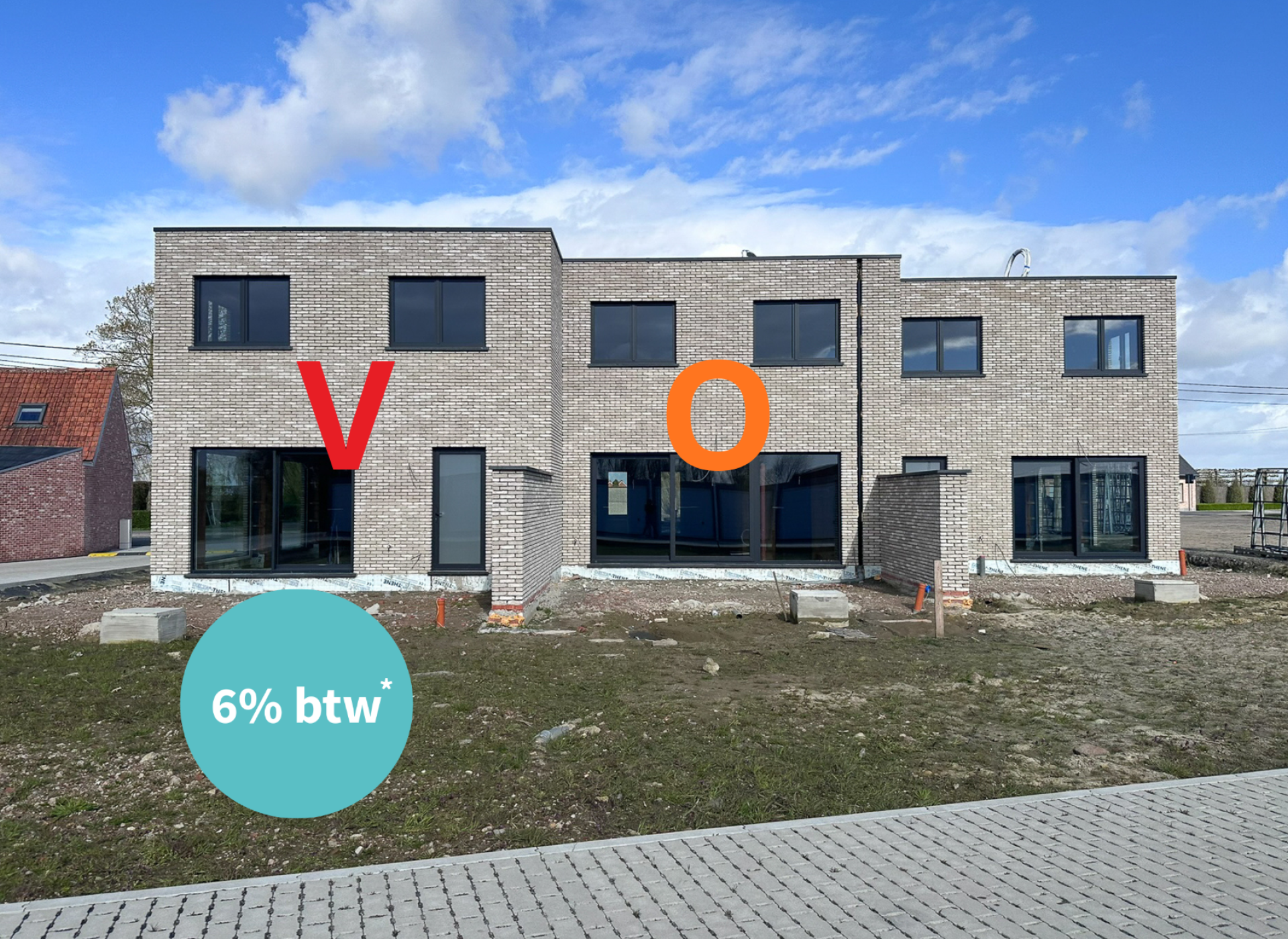te koop woesten nieuwbouwwoning 