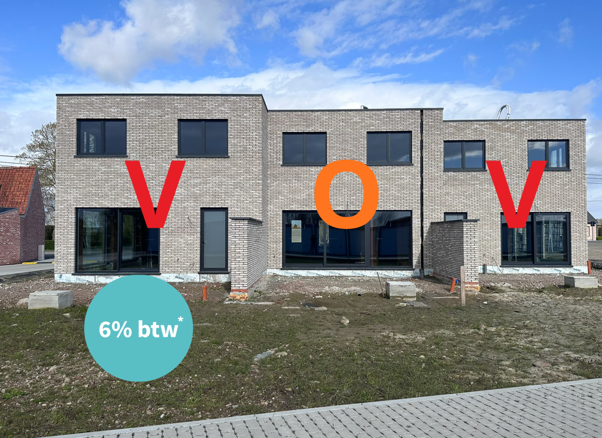 te koop woesten nieuwbouwwoning 