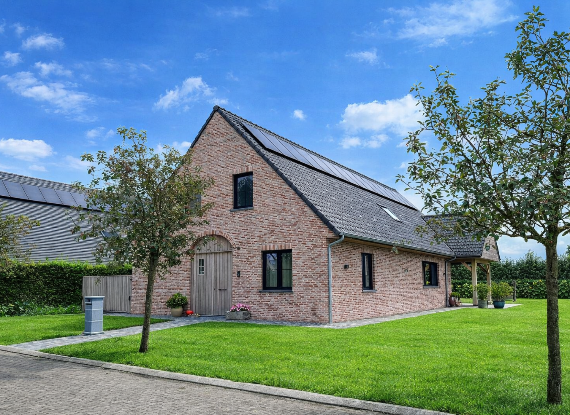 landelijke alleenstaande woning Oostduinkerke