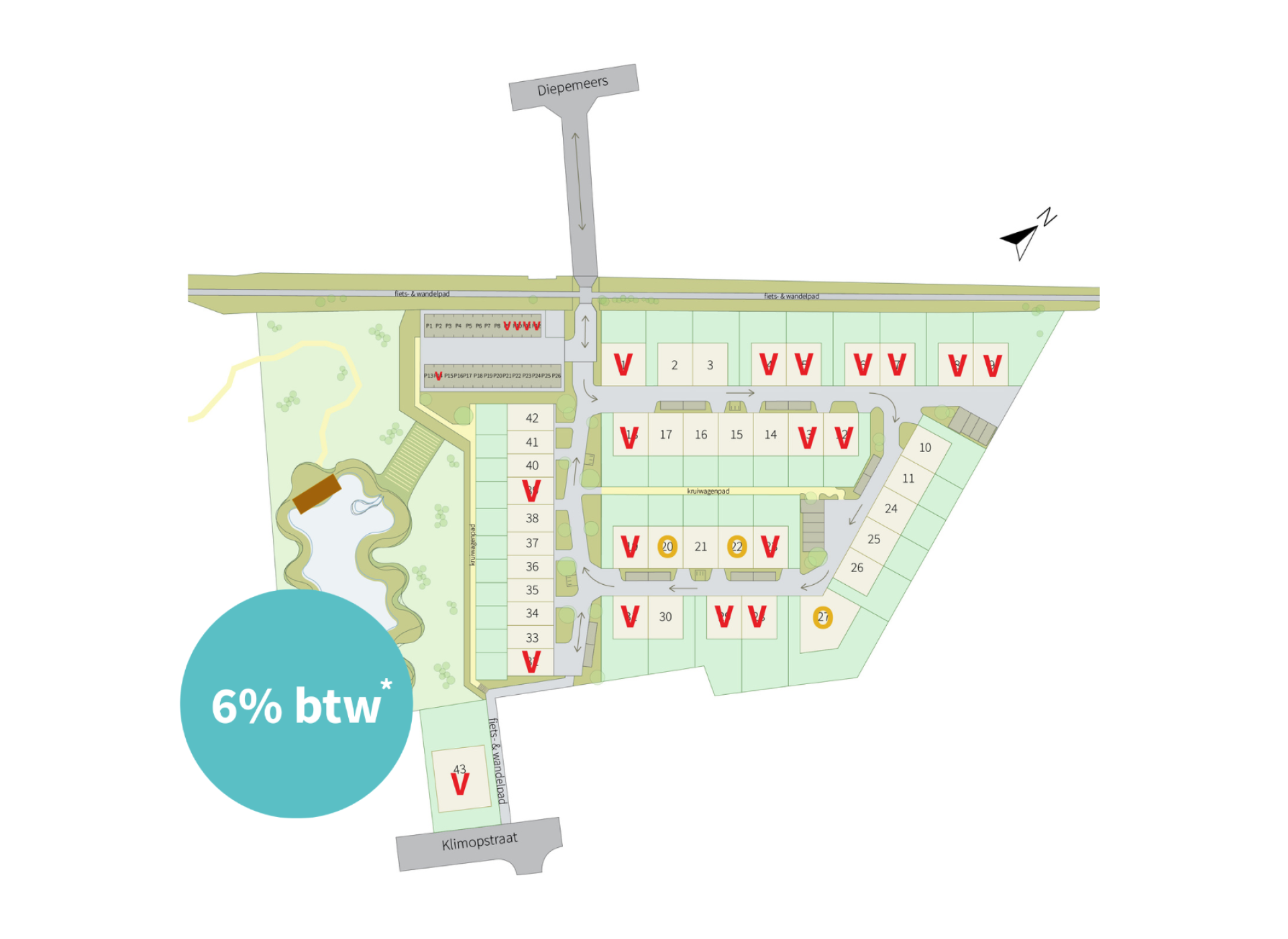 nieuwbouwproject De Kèèsefabrieke te Poperinge bouwgrond te koop