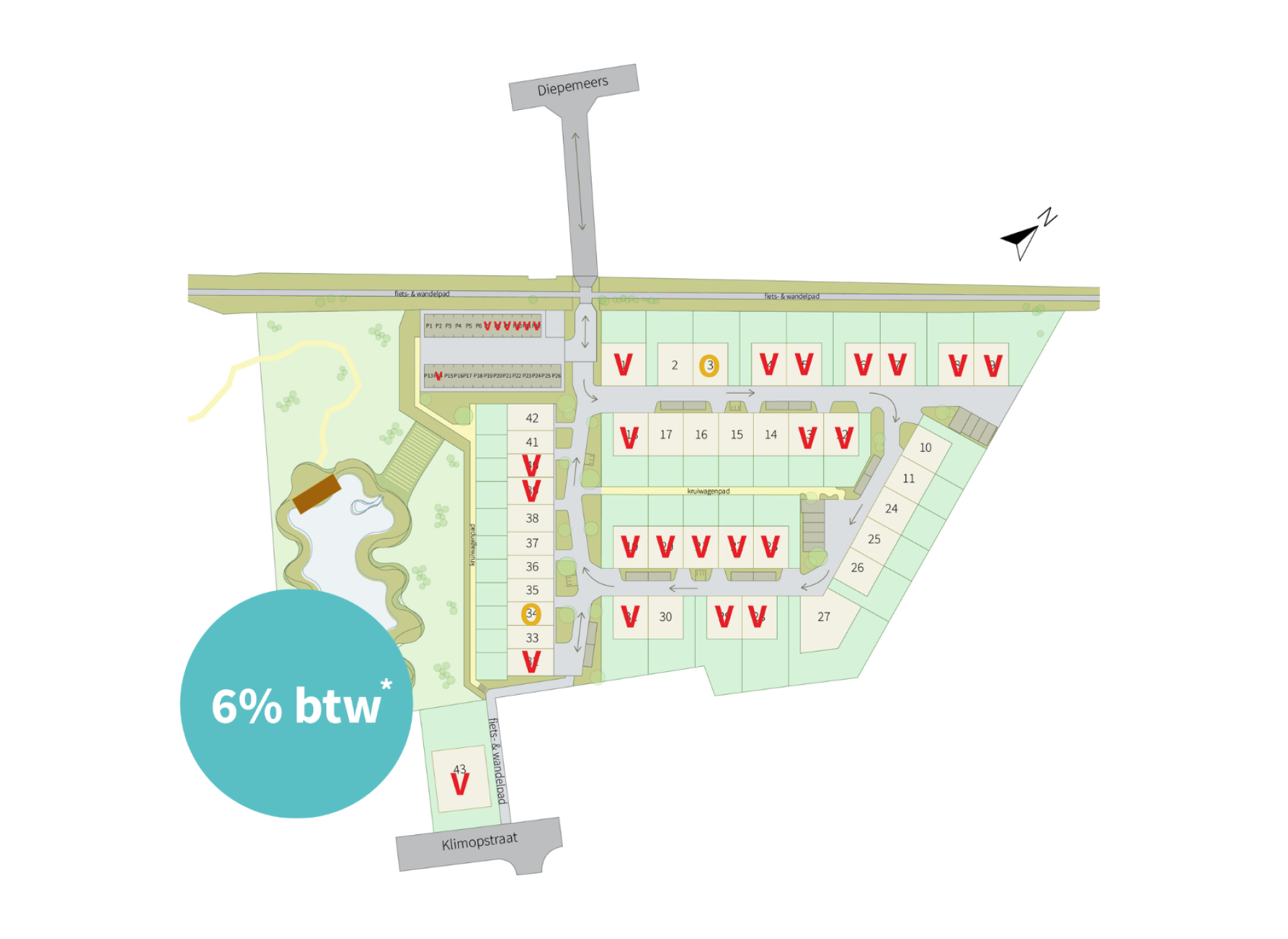 nieuwbouwproject De Kèèsefabrieke te Poperinge bouwgrond te koop