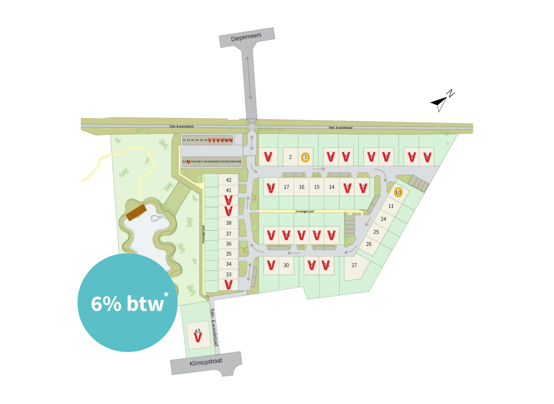 nieuwbouwproject De Kèèsefabrieke te Poperinge bouwgrond te koop