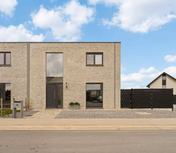 moderne koppelwoning in Poperinge