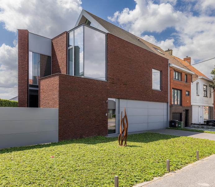 moderne halfopen woning Brielen Ieper