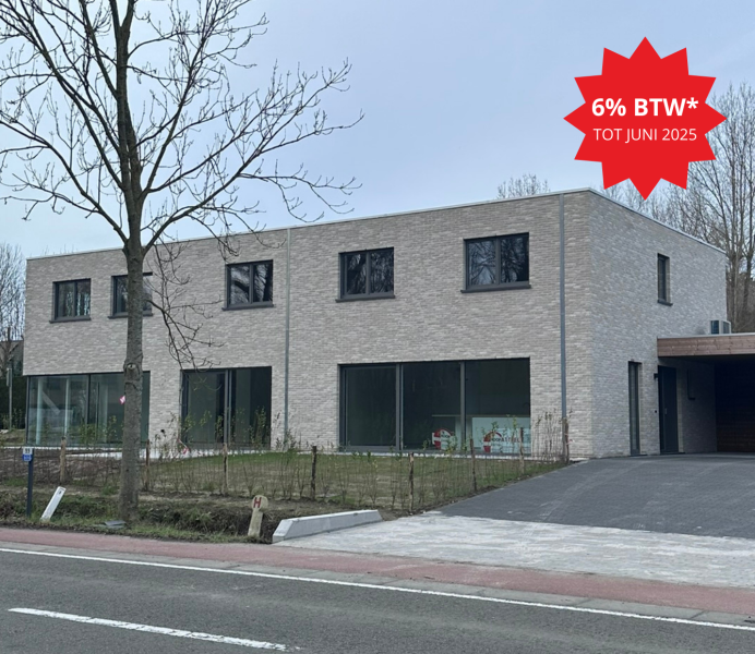 Koksijde 3 woningen te koop 6% btw instapklaar