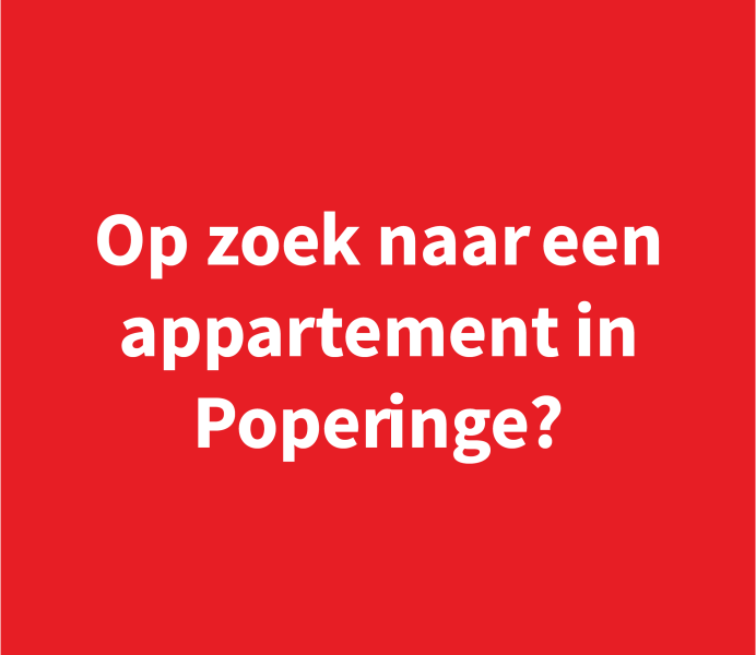 Parkzicht III te koop Poperinge Veurnestraat appartement