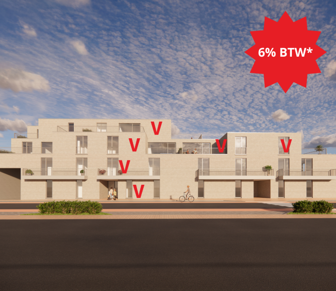 residentie Zaeyers nieuwbouwappartementen centrum Veurne