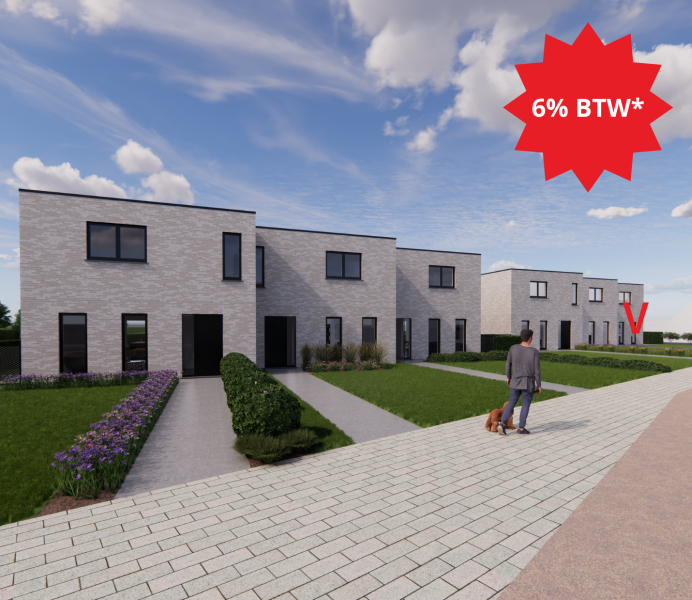 te koop woesten nieuwbouwwoning 
