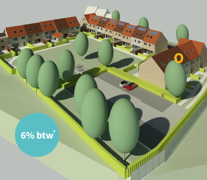 de lelie Beauvoorde nieuwbouwwoningen Veurne