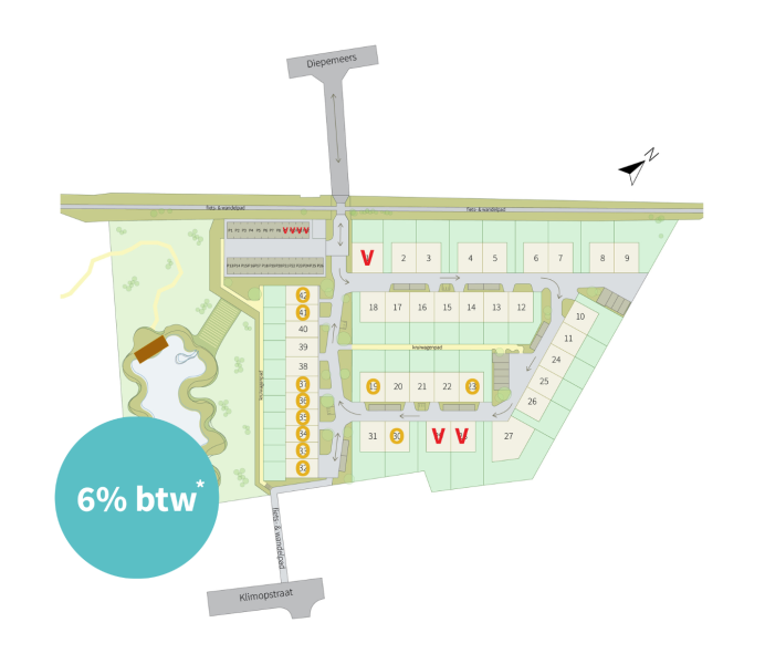nieuwbouwproject De Kèèsefabrieke te Poperinge bouwgrond te koop