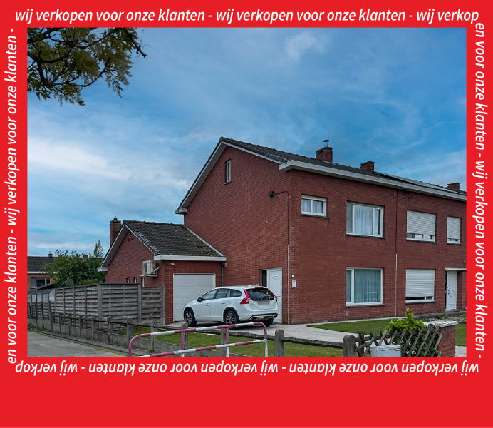 huis te koop Berkenlaan Veurne
