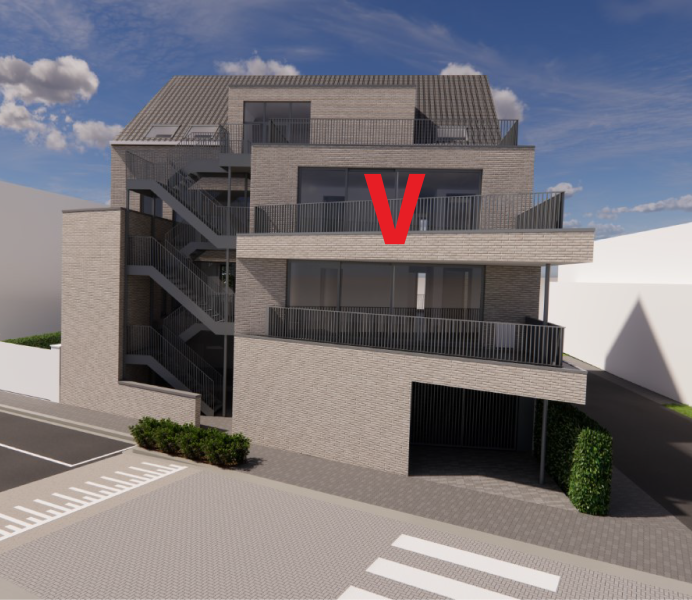 residentie Hart Poperinge centrum te koop appartement