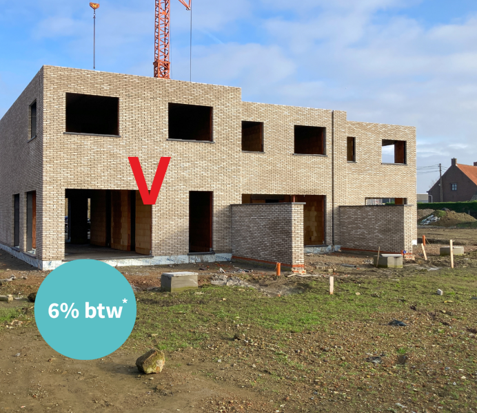 te koop woesten nieuwbouwwoning 