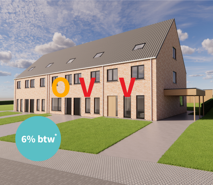 Catteeu te koop Reningelst Baljuwstraat nieuwbouwwoning investeren Poperinge