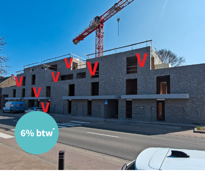 residentie Zaeyers Veurne appartementen Brugsesteenweg te koop
