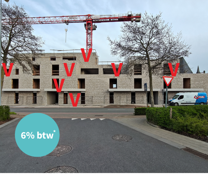 residentie Zaeyers Veurne appartementen Brugsesteenweg te koop