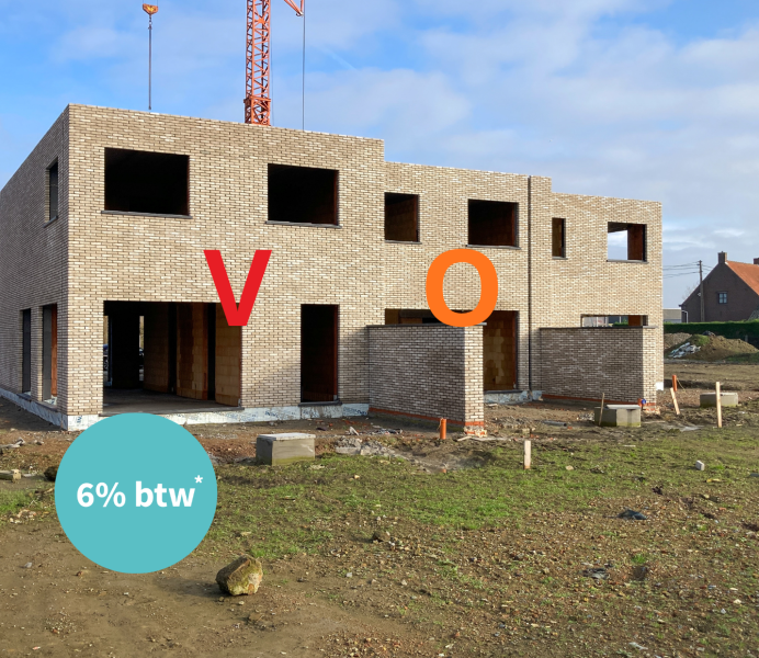 te koop woesten nieuwbouwwoning 