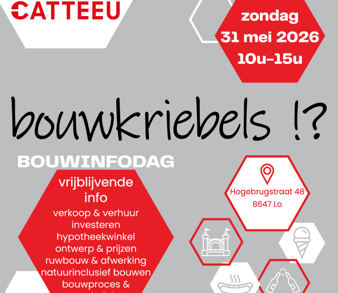 bouwinfodag bouwkriebels bouwonderneming Catteeu Lo zondag 31 mei