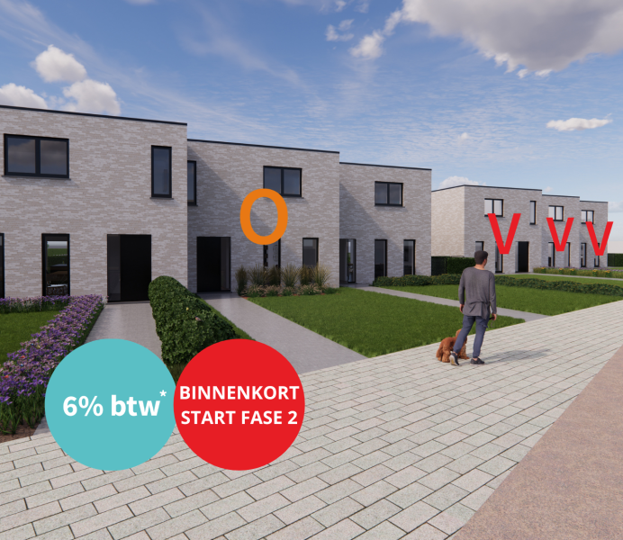 te koop woesten nieuwbouwwoning 