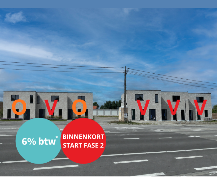 te koop woesten nieuwbouwwoning 