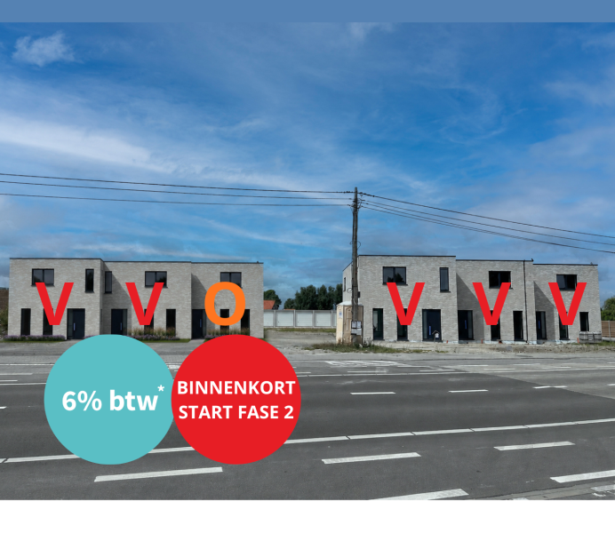 te koop woesten nieuwbouwwoning 