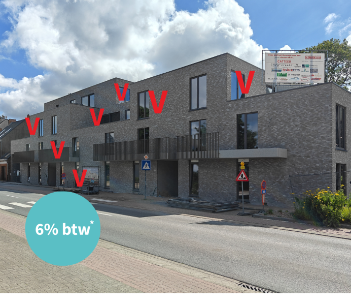residentie Zaeyers Veurne appartementen Brugsesteenweg te koop
