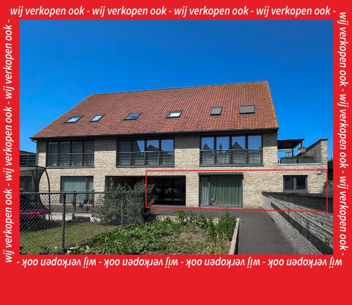 gelijkvloers appartement te koop Lo-Reninge