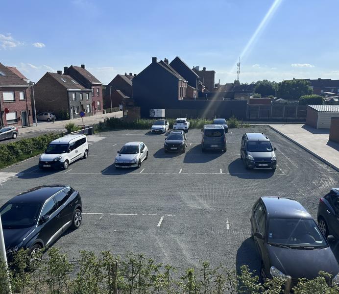 parkeerplaats te huur Wervik ooststraat