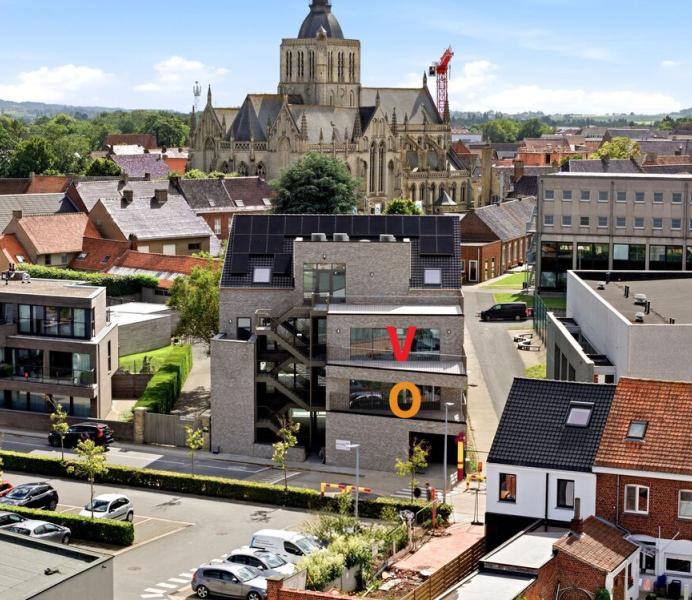 nieuwbouw instapklaar appartement te koop Poperinge centrum