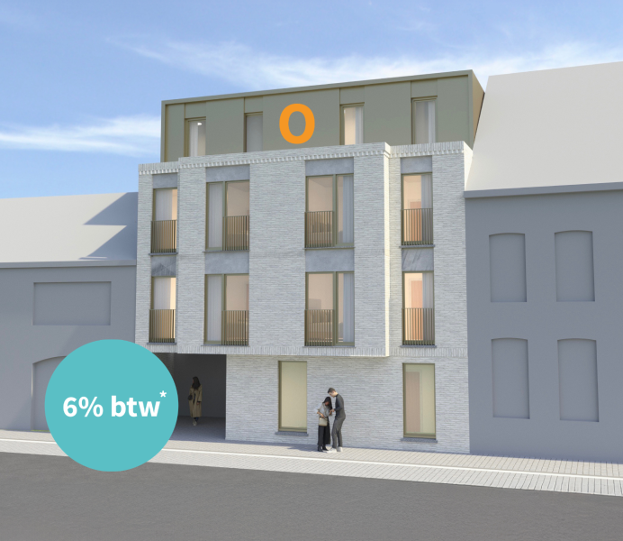 residentie Bruggehof Poperinge Bruggestraat nieuwbouw