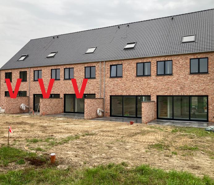 Catteeu te koop Reningelst Baljuwstraat nieuwbouwwoning investeren Poperinge
